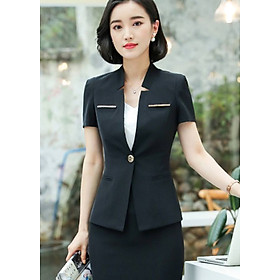 Áo Vest Nữ Tay Ngắn Titishop ACC128 - Đen