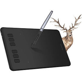 Bảng Vẽ Thiết Kế Đồ Họa Chuyên Nghiệp Huion H640P Hỗ Trợ Đa Nền Tảng PC,Laptop,Smartphone chạy cả trên Windows/Mac lẫn Điện Thoại Android - Hàng Chính Hãng. HUION Inspiroy H640P Drawing Tablets Graphics Pen Tablet with 8192 Pressure Levels Hàng Nhập Khẩu