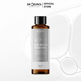 DRCEUTICS Dung Dịch Loại Bỏ Tế Bào Chết Basic BHA 2% In Alcohol - Nền Cồn (100ml - 200ml)