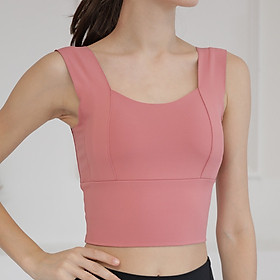 ĐỒ TẬP GYM,YOGA NỮ -ÁO BRA CROPOP DÂY BẢN TO