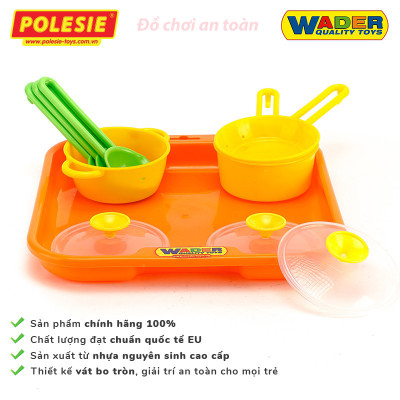 Đồ chơi nhập vai Polesie bộ phụ kiện nhà bếp PLS-40732