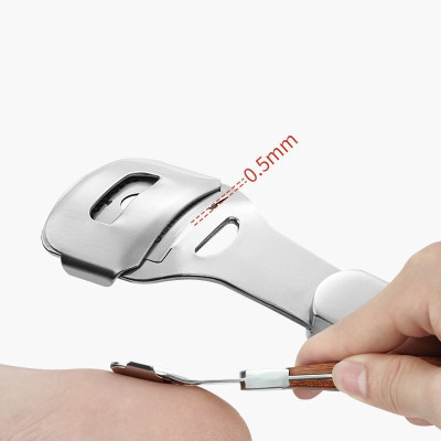 Dụng Cụ Mài Gót Chân, Tẩy Da Chết Inox Cao Cấp, Cây Chà Gót Chân Và Vết Chai Sần - Chính hãng MINIIN (Tặng Kèm Lưỡi Cạo Thay Thế)