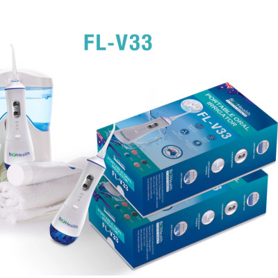 Tăm Nước Biohealth FLV33 Kèm 4 Đầu Xịt Giúp Làm Sạch Răng Nướu, Giảm Viêm Lợi, Sâu Răng
