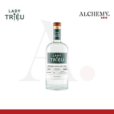 Rượu Lady Triệu Mekong Delta Dry Gin 43% 1x700ml