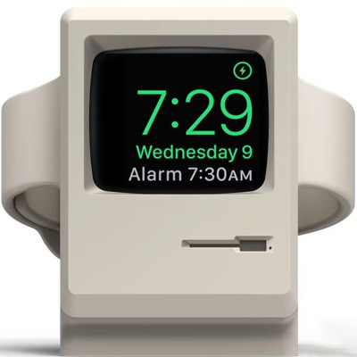 Giá Đỡ Dành Cho Dock Sạc Apple Watch Ultra/ Apple Watch Series 1-8/SE/SE 2022, Kai.N Monitor Silicone Stand - Hàng Chính Hãng