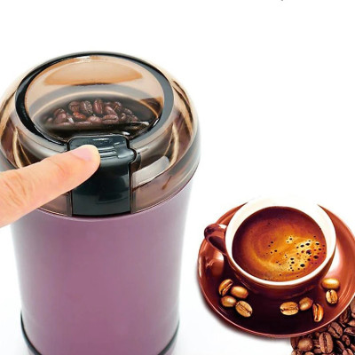 Máy xay hạt khô, xay bột, gia vị cà phê đa năng, công suất cao, lưỡi dao cực bén, chất liệu cối inox, bảo hành 12 tháng - Hàng Chính Hãng DoDoDios