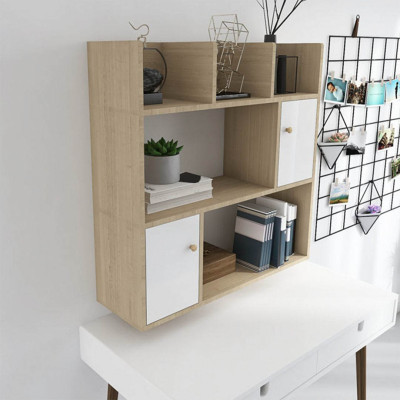 Giá đỡ sách trưng bày phòng khách treo tường SMLIFE Wildstar