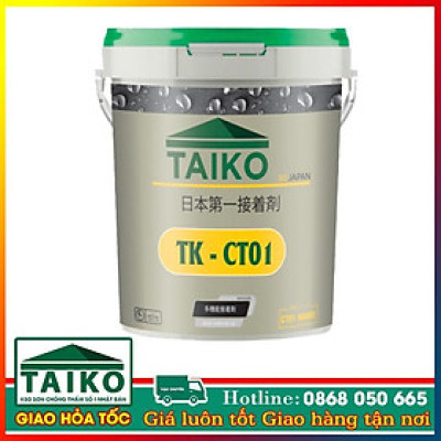 [Thùng 18 Kg] Sơn Chống Thấm PU (Polyurethane) TAIKO PU92 - Sàn Lộ Thiên Đã Ốp Lát, Tăng Bám Dính, Tăng Chịu Lực, Mài Mòn