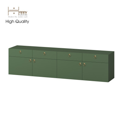 [Happy Home Furniture] WESLEY, Kệ Tivi 4 ngăn kéo - 4 cửa mở, 200cm x 40cm x 50cm ( DxRxC)   , KTV_003