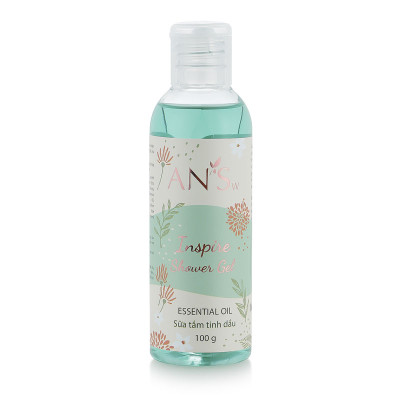 Combo Gel tắm tinh dầu thư giãn Refreshing và Inspire100g AN