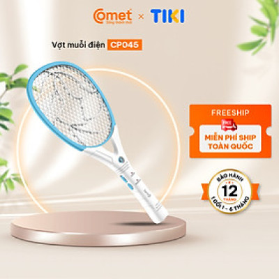 Vợt Muỗi COMET CP045 2 Lớp Lưới Bắt Muỗi