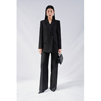 Áo blazer cổ 2 ve Sadie thiết kế cao cấp WHITE CHIC