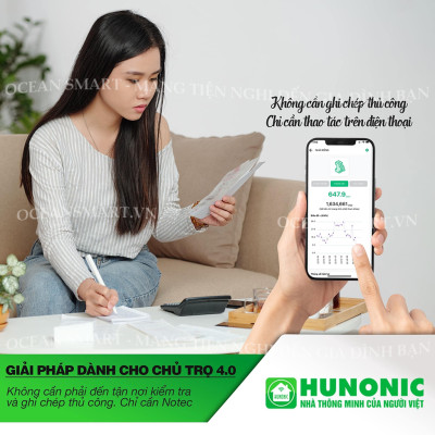 Aptomat Thông Minh Đo Năng Lượng HUNONIC Notec - HNATME