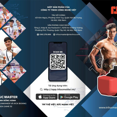 Máy tập võ thông minh Trí Lực Master: Đo lực đấm chính xác, calo tiêu thụ, đa dạng bài tập dành cho nhu cầu tập luyện tại nhà và phòng tập