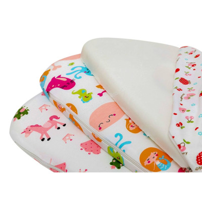 Gối Cao Su Non cho bé trên 12 tháng (size 43x24x3cm)