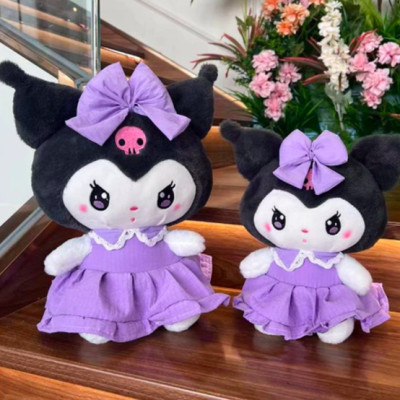 Thú nhồi bông Kuromi, Melody, Kitty đáng yêu - Size từ 22cm đến 45cm - Quà tặng gấu bông nhiều mẫu êm mịn cho bé.