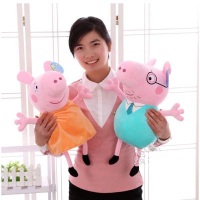Gấu bông heo Peppa, gia đình heo Peppa (20cm--->40cm) hàng việt nam chất lượng cao, an toàn cho trẻ nhỏ