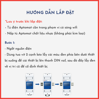 Công Tơ Điện Tử Thông Minh Vconnex 1 Pha - Theo Dõi Và Quản Lý Tiêu Thụ Điện Từ Xa