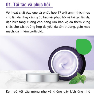 Kem dưỡng Labo Dermafirm - Ultra Soothing Hydra Cream R4 (50ml) phục hồi cho da giãn mao mạch