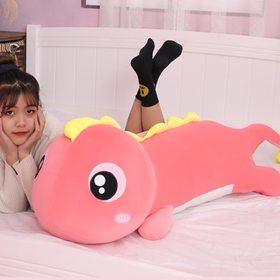 Gấu bông khủng long đuôi tim hàng cao cấp vải nhung co giãn 4 chiều