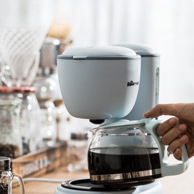 Máy Pha Cà Phê Bear SB-CF06A Kiêm Pha Trà Dung Tích 0.6 Lít Công Suất 550 W - Hàng Chính Hãng