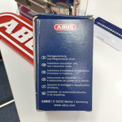 Lõi khóa ABUS X12R - Tiêu chuẩn mới - sản xuất tại Đức - MSOFT