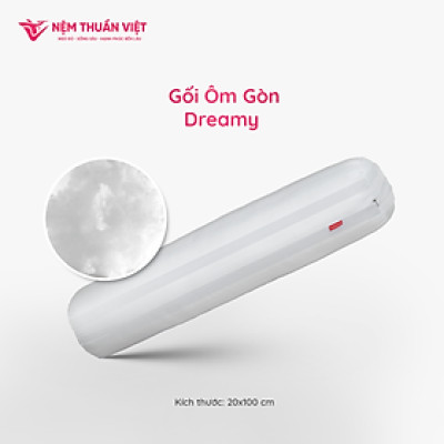 Ruột Gối Ôm Gòn Thuần Việt - Sợi Gòn Cao Cấp, Êm Ái - Kích Thước 20x100