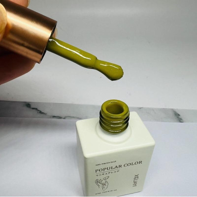 Sơn Gel Lẻ Màu Xanh Bơ XEIJAYI Popular Color Làm Nail, Sơn Xanh Mùa Hè Cao Cấp Chai 15ml Cỏ Úa Bền Màu Nữ Women