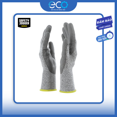 Găng tay chống cắt cấp độ 5 Jogger Shield cho thợ cơ khí, lắp đặt, nhôm kính