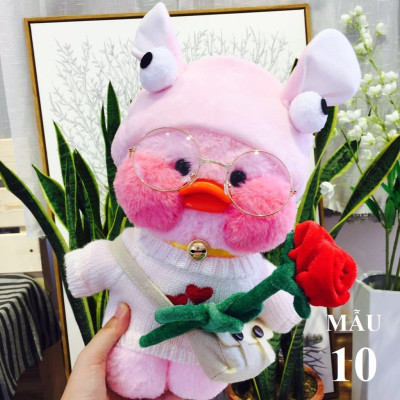 Gấu Bông Vịt Má Hồng Môi Tều 30cm Siêu Cưng