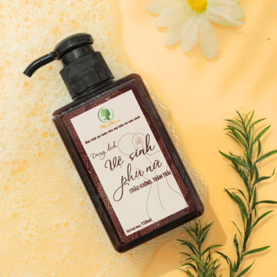 Bộ tắm gội thơm tho cửa mình Wonmom ( 1 Dầu gội cốt bồ kết + 1 Dung dịch vệ sinh )