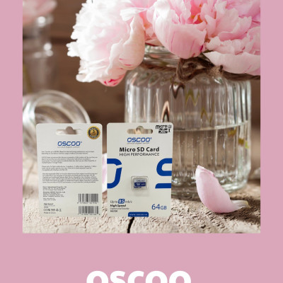Thẻ nhớ Micro SD OSCOO UHS-I Class 10 - Hàng Chính Hãng - Tốc độ cao, bền bỉ, dùng cho Camera giám sát, Máy ảnh, Điện thoại
