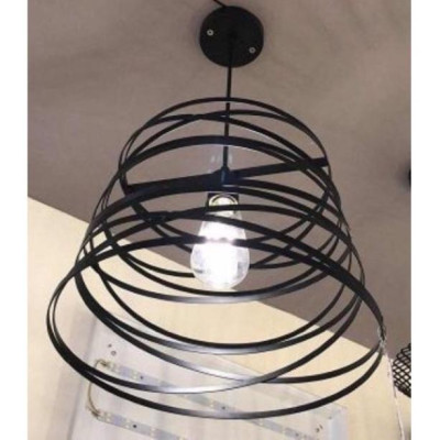 Đèn thả lồng sắt tô điểm bàn ăn, quán cafe DT