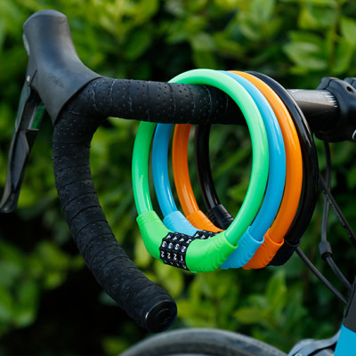 Khóa Số Xe Đạp , xe máy  Khóa Dây Chống Trộm Xe Máy Chống Cắt  Mật Mã 4 Số Lõi Thép Cao Cấp Không Lo Mất Chìa Khóa Cleacco Boro Sport