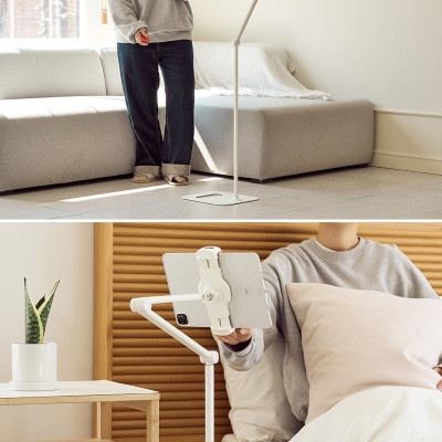 Giá đỡ cho điện thoại, máy tính bảng RINGKE Floor Stand Holder - Hàng Chính Hãng