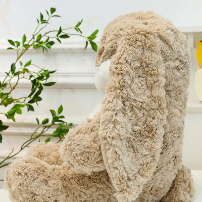 Thú nhồi bông thỏ mặt quạo - Size 25cm đến 65cm - Quà tặng gấu bông thỏ giận dữ đáng yêu - Gối ôm mềm mịn cho bé