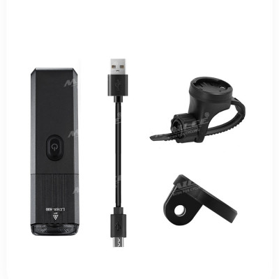 Đèn pha xe đạp gắn xe LD88-600LM độ sáng 600 lumen, pin dung lượng cao 2200mAh, chất liệu vỏ nhôm, chống nước IP66, có hỗ trợ pad gắn treo (2 tùy chọn) - Mai Lee