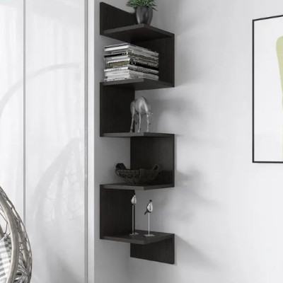 Kệ Gỗ Treo Góc Tường 5 Tầng Juno Sofa CTKT411 KT 125x25x25cm 