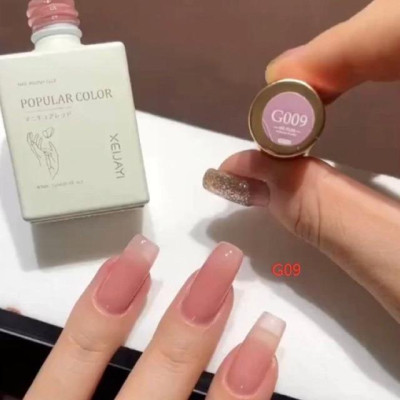 [Chai Lẻ] Sơn Gel Màu Thạch Hồng XEIJAYI/VENDEENI G009 Làm Nail 15ml, Sơn Móng Siêu Xinh, Dặm Nền Chuẩn Đẹp, Bền Màu Cho Salon
