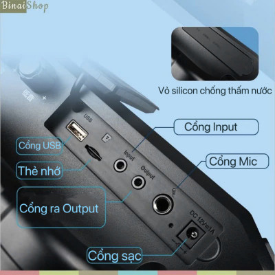 Takstar WDA-500 - Loa Di Động Không Dây UHF, Công Suất 40W, Thời Lượng Pin 20 Giờ Cho Biểu Diễn Ngoài Trời, Quảng Cáo, Giảng Dạy - Hàng chính hãng