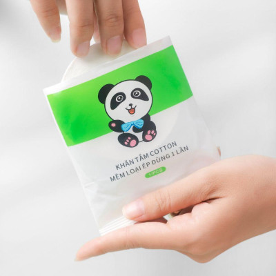 Viên Nén Khăn Tắm Cotton Beyaki 70x140 cm Sạch Sẽ Tiện Dụng Cho Du Lịch Công Tác