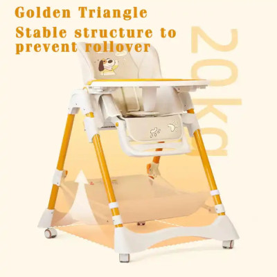 Ghế ăn dặm New Beginning – Điều chỉnh độ cao, gấp gọn, khay tháo rời