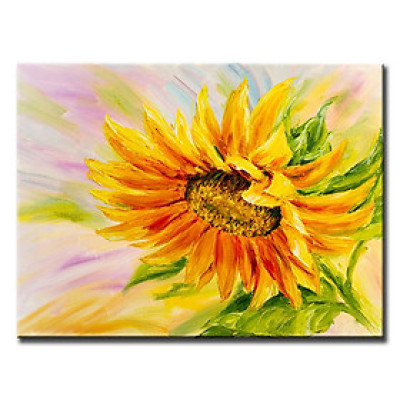 Tranh Canvas Suemall Treo Tường Nghệ Thuật Hướng Dương Khoe Sắc CV1408101