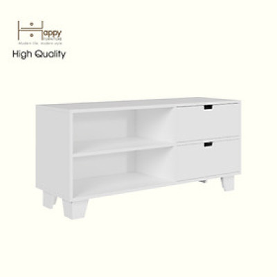 HAPPY FURNITURE , ALVA - Kệ TV 2 ngăn kéo 2 cửa lùa, KTV_066 , 120cm x 40cm x 56cm DxRxC