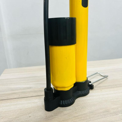 Bơm xe đạp, xe máy thương hiệu Kirito có đầu bơm bóng, bơm đệm 6032B