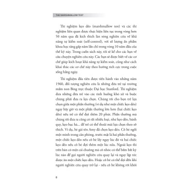 The Marshmallow Test - Hiệu Ứng Của Sự Cám Dỗ Và Khai Phá Sức Mạnh Của Ý Chí Tự Chủ Để Kiểm Soát Bản Năng