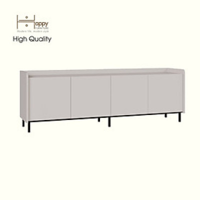 [Happy Home Furniture] LAVIA, Kệ TV 4 cửa mở - chân sắt, 180cm x 40cm x 60cm ( DxRxC), KTV_046