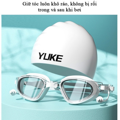 Kính bơi người lớn YUKE 6032(Tặng Kèm Hộp), chống tia UV, chống sương, độ nét cao - ( 1 đổi 1 trong 7 ngày)