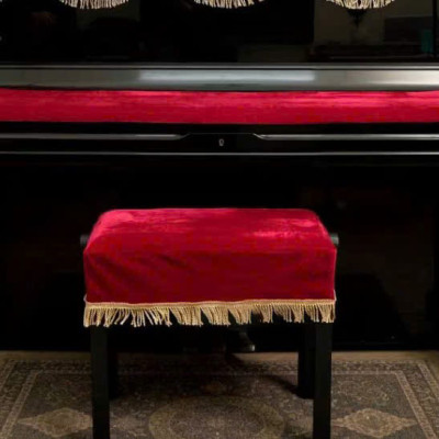 Khăn phủ đàn piano cơ đàn piano điện tử 88 phím phong cách Châu Âu cổ điển sang trọng chống bụi chống xước - Hàng chính hãng