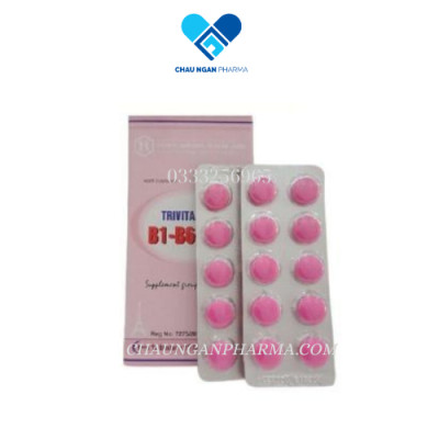 Vitamin 3B - Trivitamin B1-B6-B12 Hộp 100 Viên Nén Đ.Y - Bổ Sung Vitamin Nhóm B Giúp Tăng Cường Sức Đề Kháng